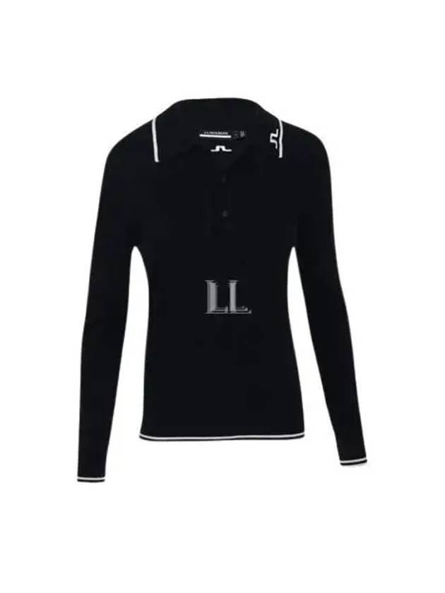 Women's Mimi Knit PK Shirt Navy - J.LINDEBERG - BALAAN 2