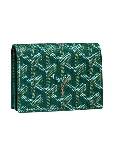 Malesherbes Card Wallet Green - GOYARD - BALAAN 1