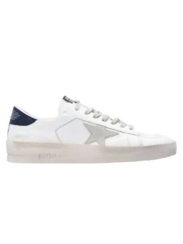 Stardan Black Tab Low Top Sneakers White - GOLDEN GOOSE - BALAAN 2