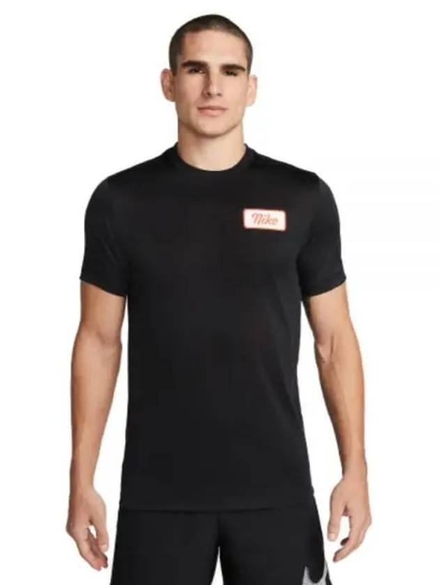 Dri Fit Fitness Short Sleeve T-shirt Black - NIKE - BALAAN 2