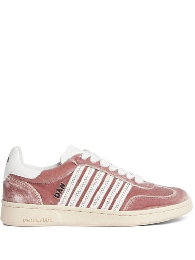 DSQUARED2 Lace-Up Low-Top Sneakers - DSQUARED2 - BALAAN 1