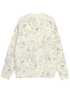 Toile De Jouy Pattern Round Neck Knit Top Heritage White - GOLDEN GOOSE - BALAAN 3