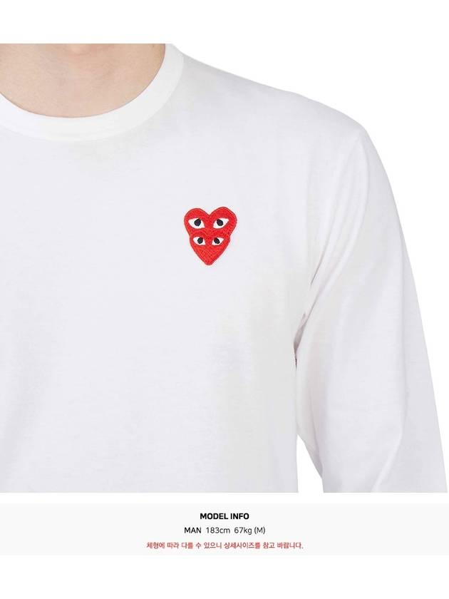 Men's long sleeve tshirt AZ T292 051 2 - COMME DES GARCONS - BALAAN 8