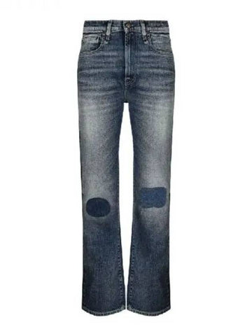 Distressed detail denim pants - R13 - BALAAN 1