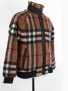 Check fleece zip up jacket UK4 - BURBERRY - BALAAN 6