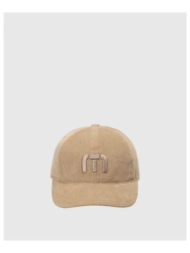 TRAVISMATHEW Unisex Corduroy Matthew Cap Beige - TRAVIS SCOTT - BALAAN 1