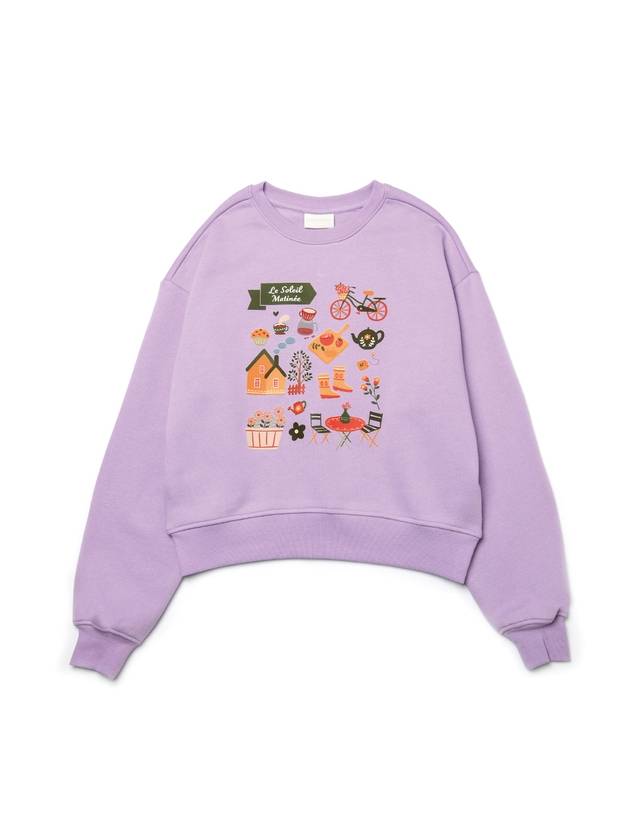 Brushed Options Soleil Garden Sweat Shirts LAVENDER - LE SOLEIL MATINEE - BALAAN 2