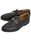 Gancini Ornament Loafer Black - SALVATORE FERRAGAMO - BALAAN 2