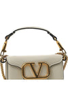 Gold Logo Micro Shoulder Bag Ivory - VALENTINO - BALAAN 9