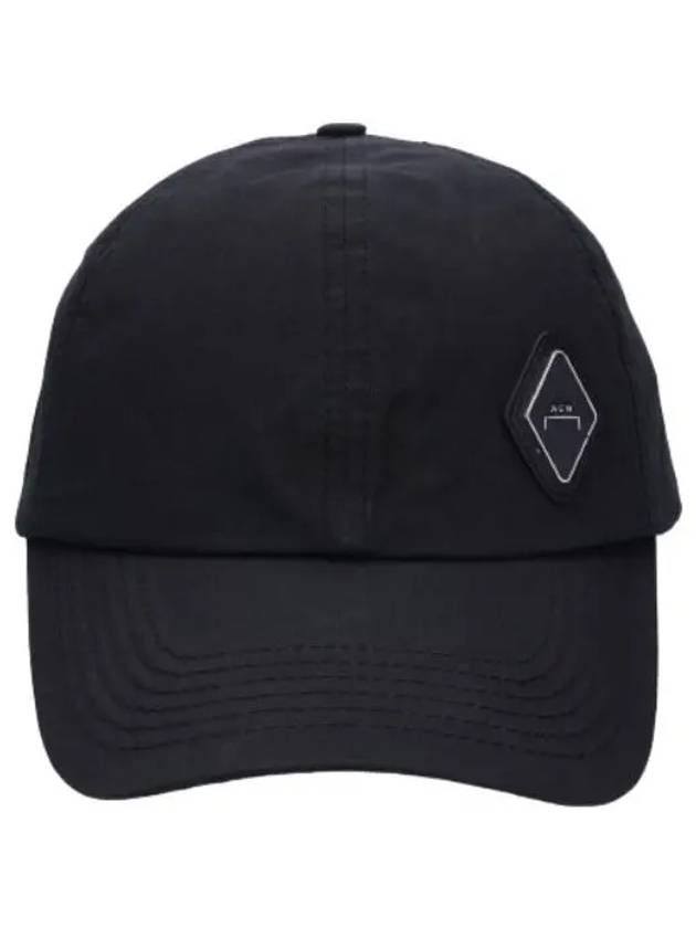 Logo Patch Ball Cap Black Hat - A-COLD-WALL - BALAAN 1