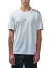 70/2 Mercerized Jersey Logo Short Sleeve T-Shirt White - CP COMPANY - BALAAN 2