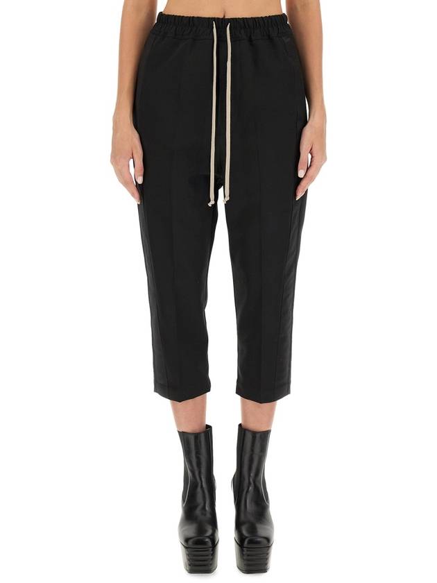 23 fw Drawstring ASTAIRS Crop Pants RP02C1303ZLSC09 B0040496605 - RICK OWENS - BALAAN 2