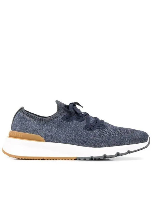 knit low-top sneakers - BRUNELLO CUCINELLI - BALAAN 2