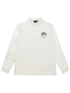 Basic performance polo t shirt IVORY MAN - MALBON GOLF - BALAAN 1