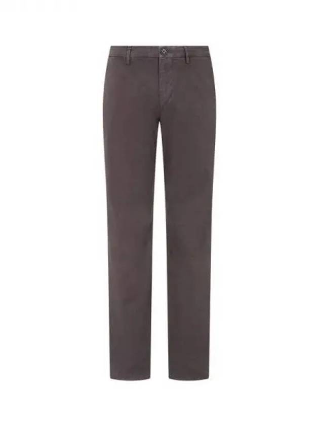 PS Mid Fit Clean Chino Pants Dark Brown 271132 - PAUL SMITH - BALAAN 1