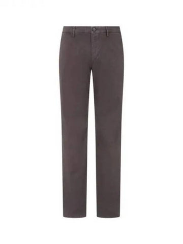 PS Mid Fit Clean Chino Pants Dark Brown 271132 - PAUL SMITH - BALAAN 1