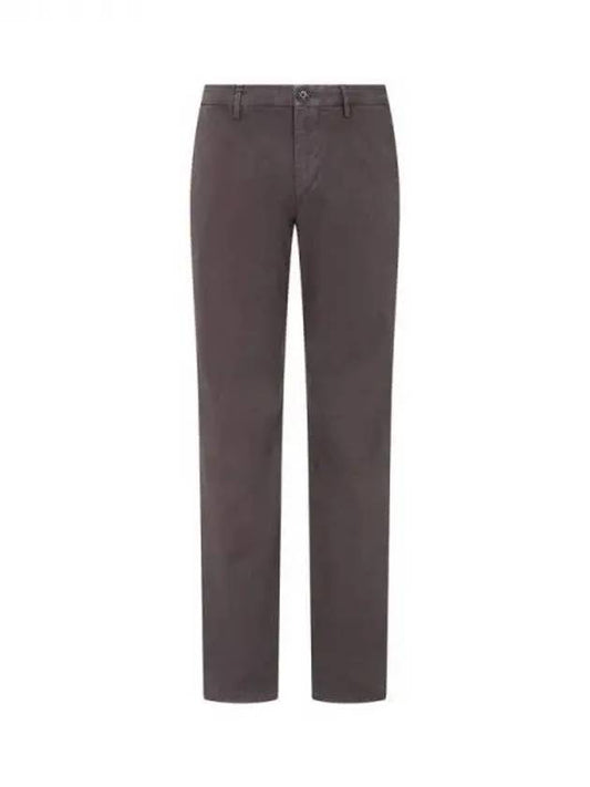 PS Mid Fit Clean Chino Pants Dark Brown 271132 - PAUL SMITH - BALAAN 1