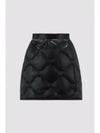 Padded A-Line Skirt Black - MONCLER - BALAAN 2