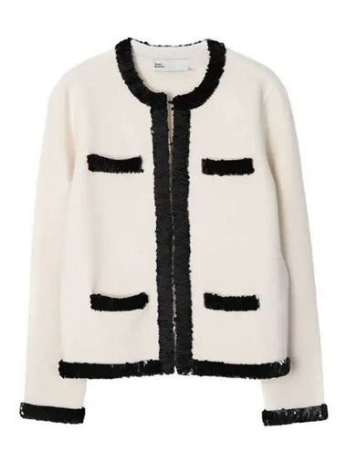 Kendra wool sequin jacket - TORY BURCH - BALAAN 1