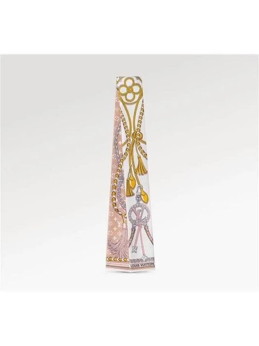 Mix And Straps Silk Scarf Light Pink - LOUIS VUITTON - BALAAN 2