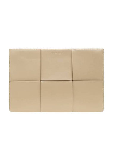 Acro Document Case Men’s Beige - BOTTEGA VENETA - BALAAN 1