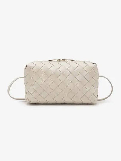 Intrecciato Mini Cross Bag White - BOTTEGA VENETA - BALAAN 2