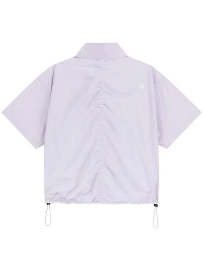 OG nylon short sleeve crop jacket lavender - OFFGRID - BALAAN 2