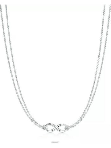 Tiffany Infinity Pendant Necklace - TIFFANY & CO. - BALAAN 1