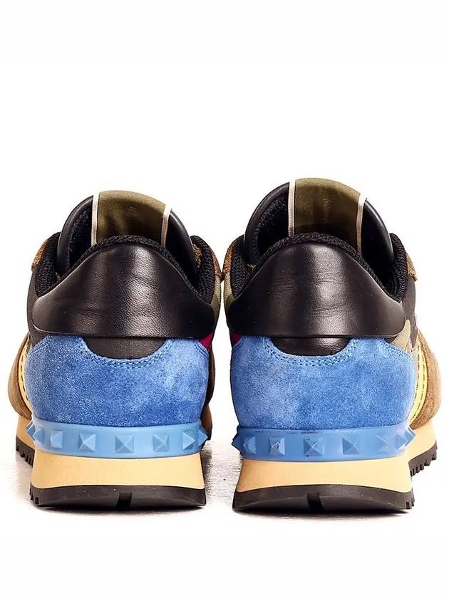 Multi camo Rockstud sneakers JY0S0723TMG - VALENTINO - BALAAN 8