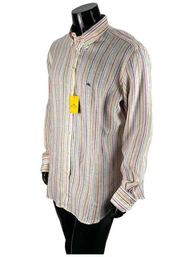 Striped Long Sleeve Shirt - ETRO - BALAAN 3