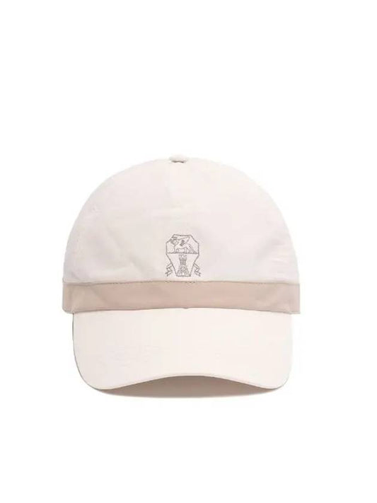 23 MD4799902 CQL05 Logo Embroidered Cap - BRUNELLO CUCINELLI - BALAAN 1