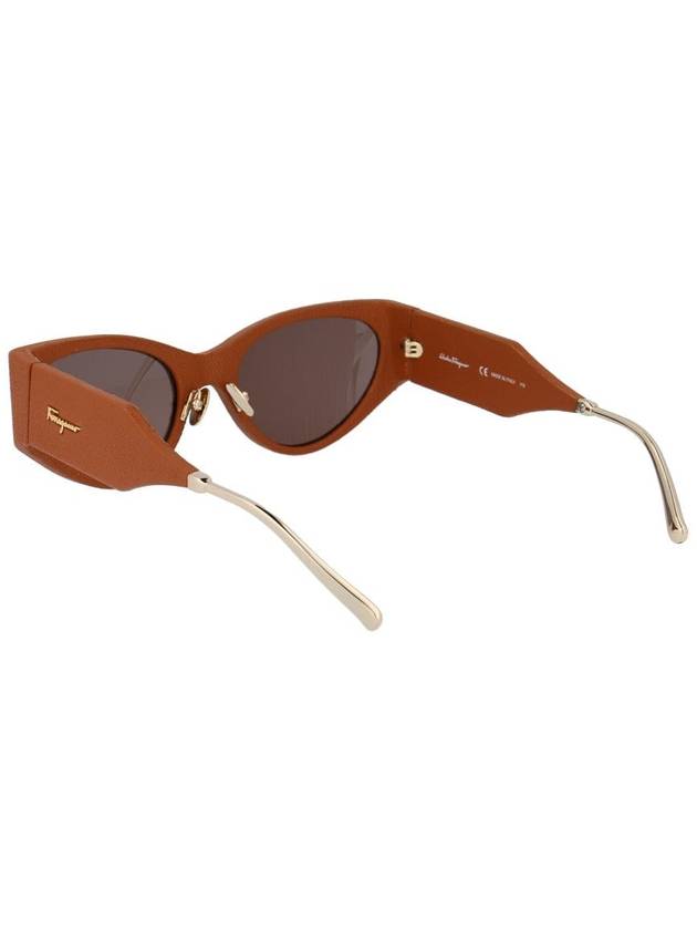 BROWN SUNGLASSES - SALVATORE FERRAGAMO - BALAAN 5