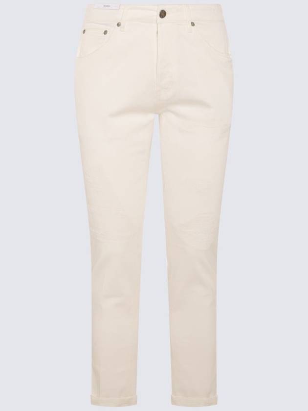 Pt Torino White Denim Strech Jeans - PT TORINO - BALAAN 1