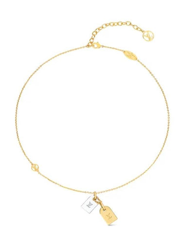 Nanogram Necklace Gold - LOUIS VUITTON - BALAAN 1