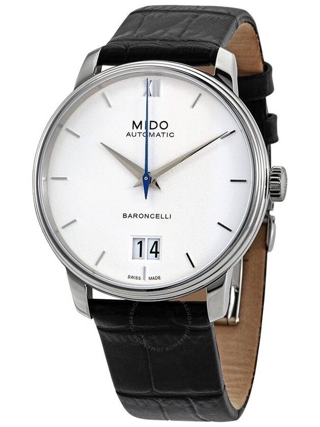 Mido Baroncelli III Automatic White Dial Men's Watch M027.426.16.018.00 - MIDO - BALAAN 1