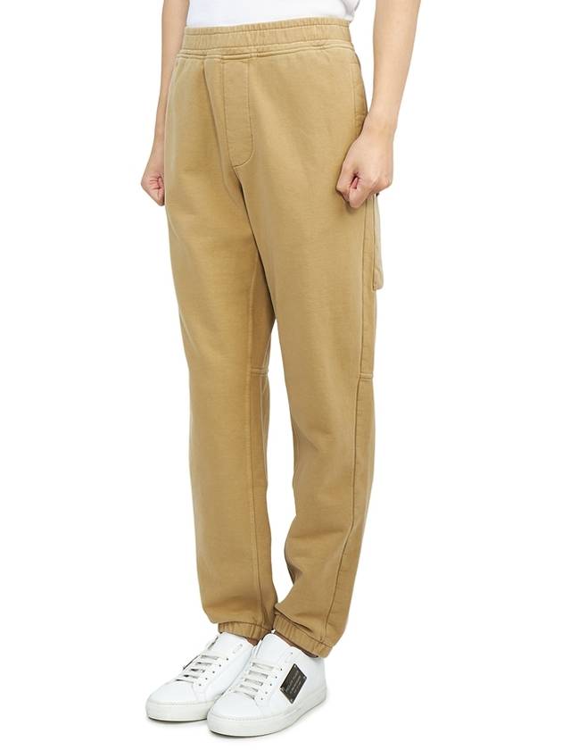 Pantalone Felpa Cotton Track Pants Beige - TEN C - BALAAN 3