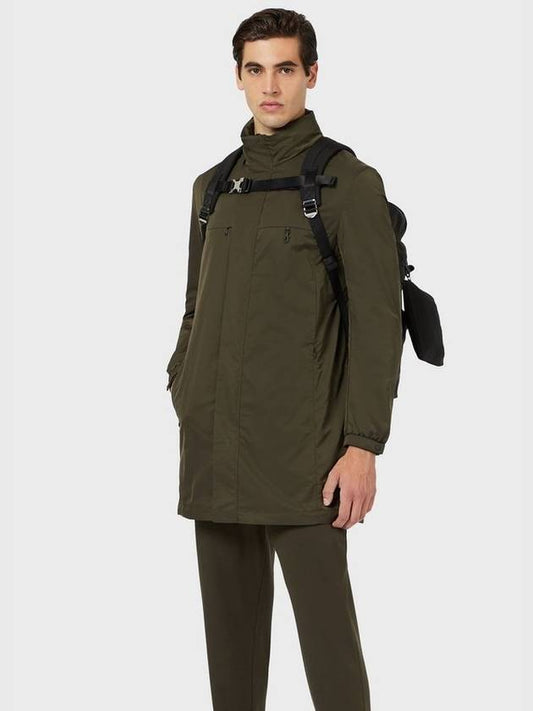 Technical Twill Travel Essentials Packable Trench - EMPORIO ARMANI - BALAAN 2