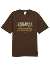 x LMC Graphic Tee Brown 626563 65 - PUMA - BALAAN 1