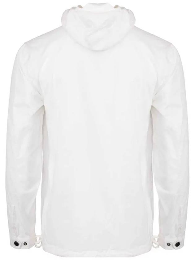 Lens Wappen Shirt Anorak White - CP COMPANY - BALAAN 4