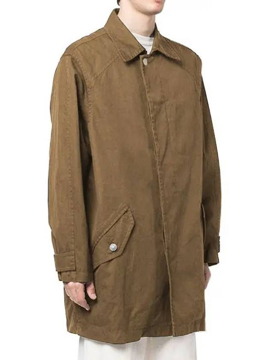 Isabel Marant Men's PIERRT Cotton Linen Single Coat VE0057HA A1G24H 67KI - ISABEL MARANT ETOILE - BALAAN 1
