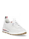 Thom Women Browne Nylon Tech Runner Low Top Sneakers Grey White - THOM BROWNE - BALAAN 2