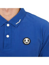 Golf Wear Men s Collar Short Sleeve T Shirt MLM 3B AP09 BLUE - MARK & LONA - BALAAN 9