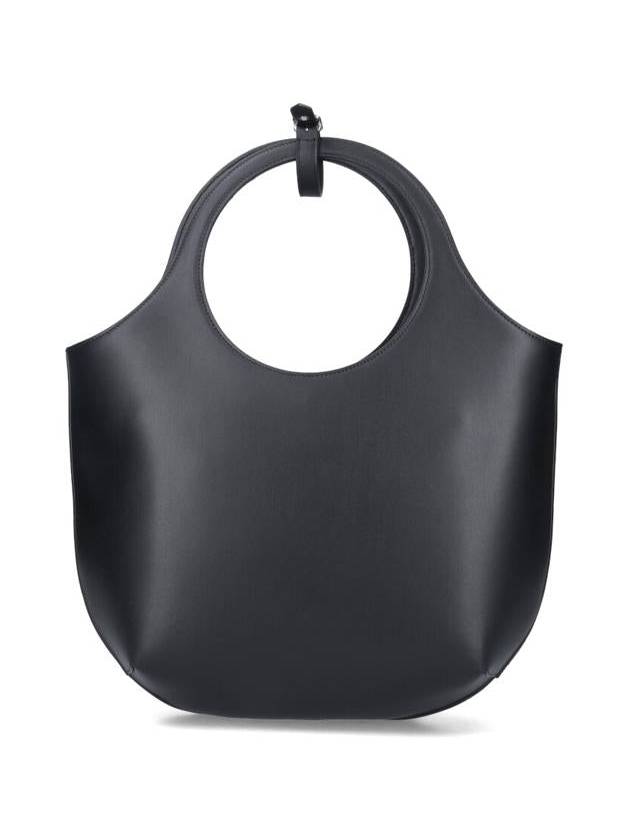 Holy Leather Tote Bag Black - COURREGES - BALAAN 4