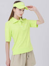 Ice Cool Loose Fit Three-quarter Sleeve Lime T-shirt DO3242TS80 - DOYOUKNOWMC GOLF WEAR - BALAAN 4