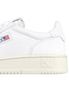 Medalist Goatskin Low Top Sneakers White - AUTRY - BALAAN 7