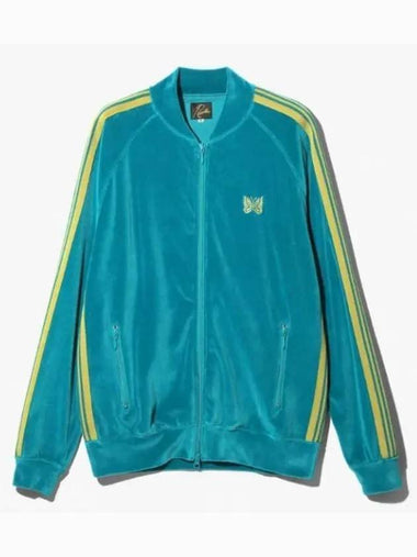 24 RC Track Jacket TURQUOISE OT233 - NEEDLES - BALAAN 1