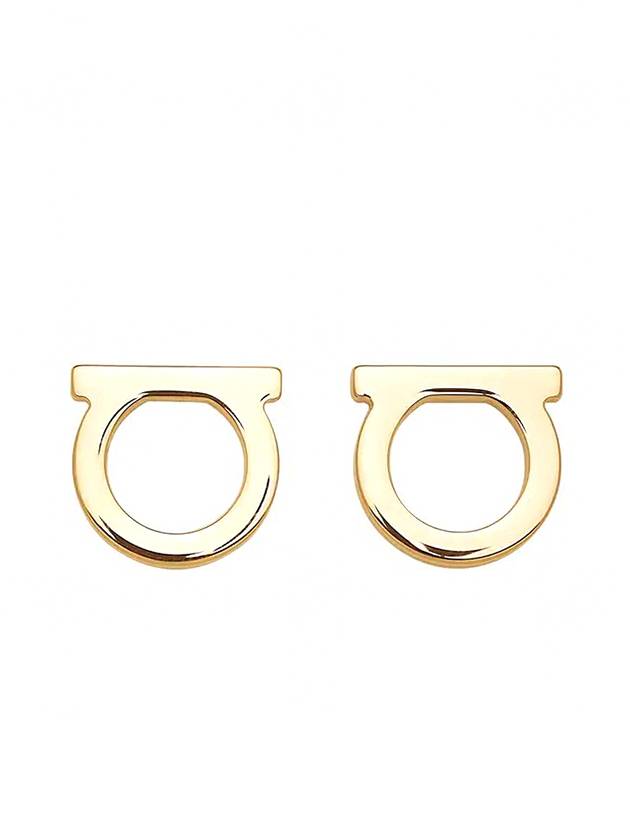 Gancini Earrings Gold - SALVATORE FERRAGAMO - BALAAN 1