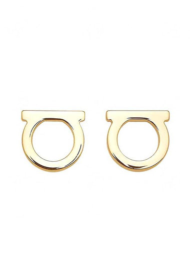 Gancini Earrings Gold - SALVATORE FERRAGAMO - BALAAN 1