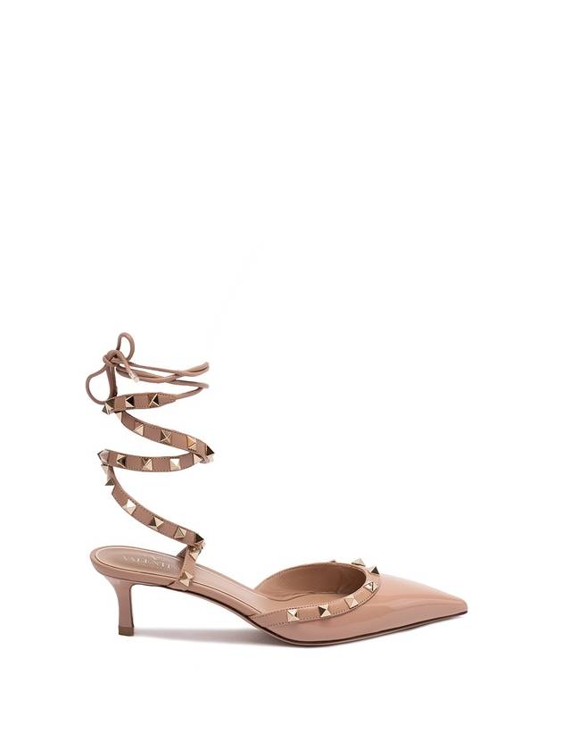 Rockstud Leather Ankle Strap Pumps 3W2S0HJ5VNW GF9 ROSE CANNELLE B0170486736 - VALENTINO - BALAAN 1