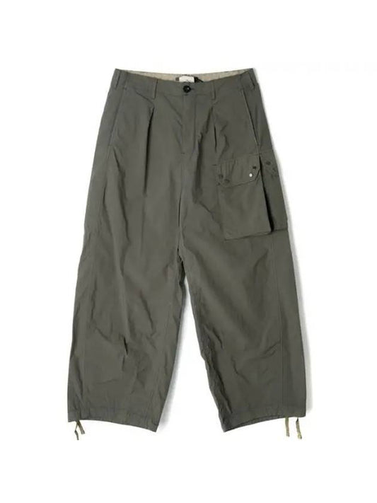 Pantalone Lungo Cargo Wide Pants Khaki - TEN C - BALAAN 1